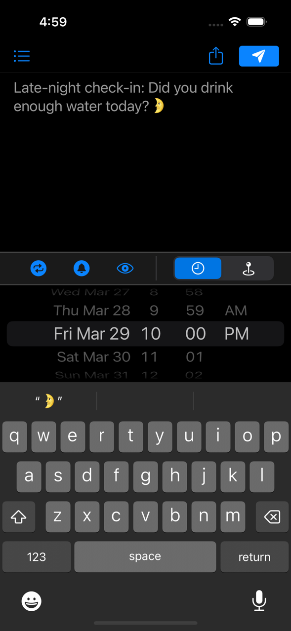 Dark Mode Theme to match your iOS settings
